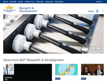 Tablet Screenshot of bat-science.com